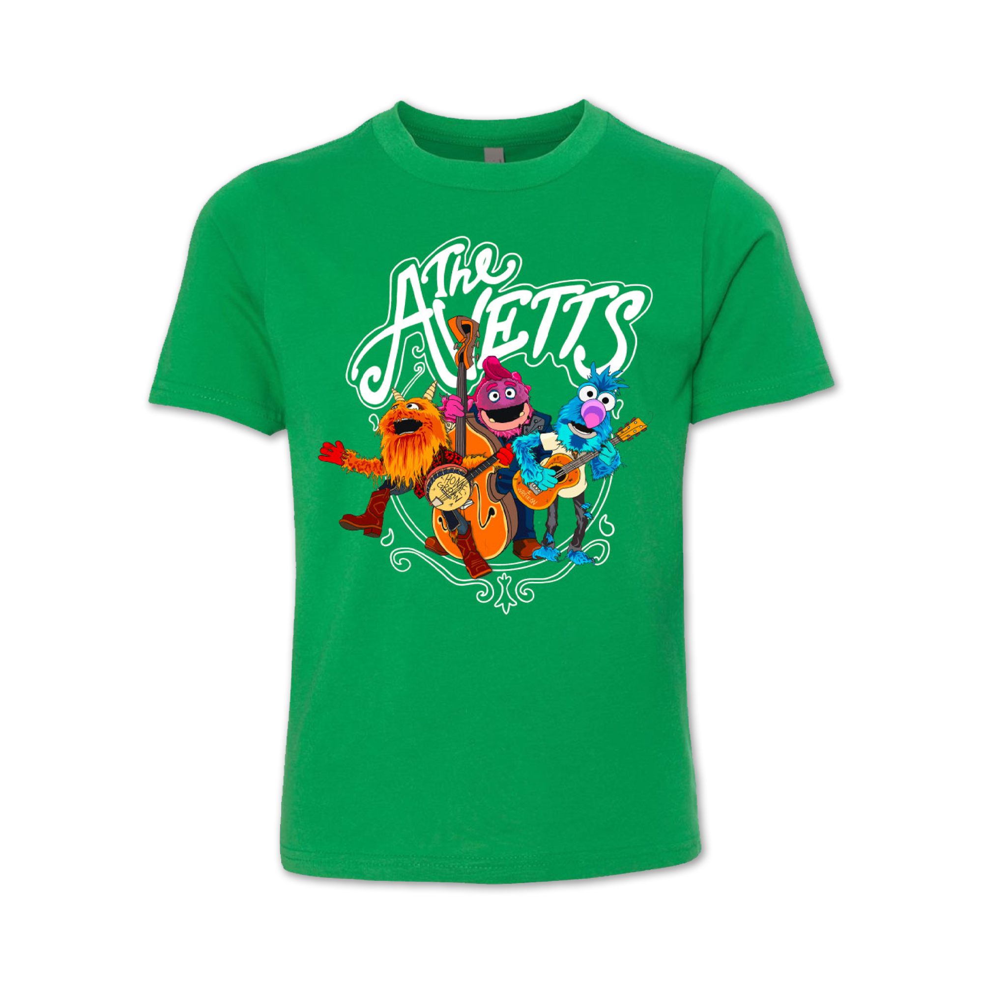 Kids Puppets T-shirt – The Avett Brothers Store