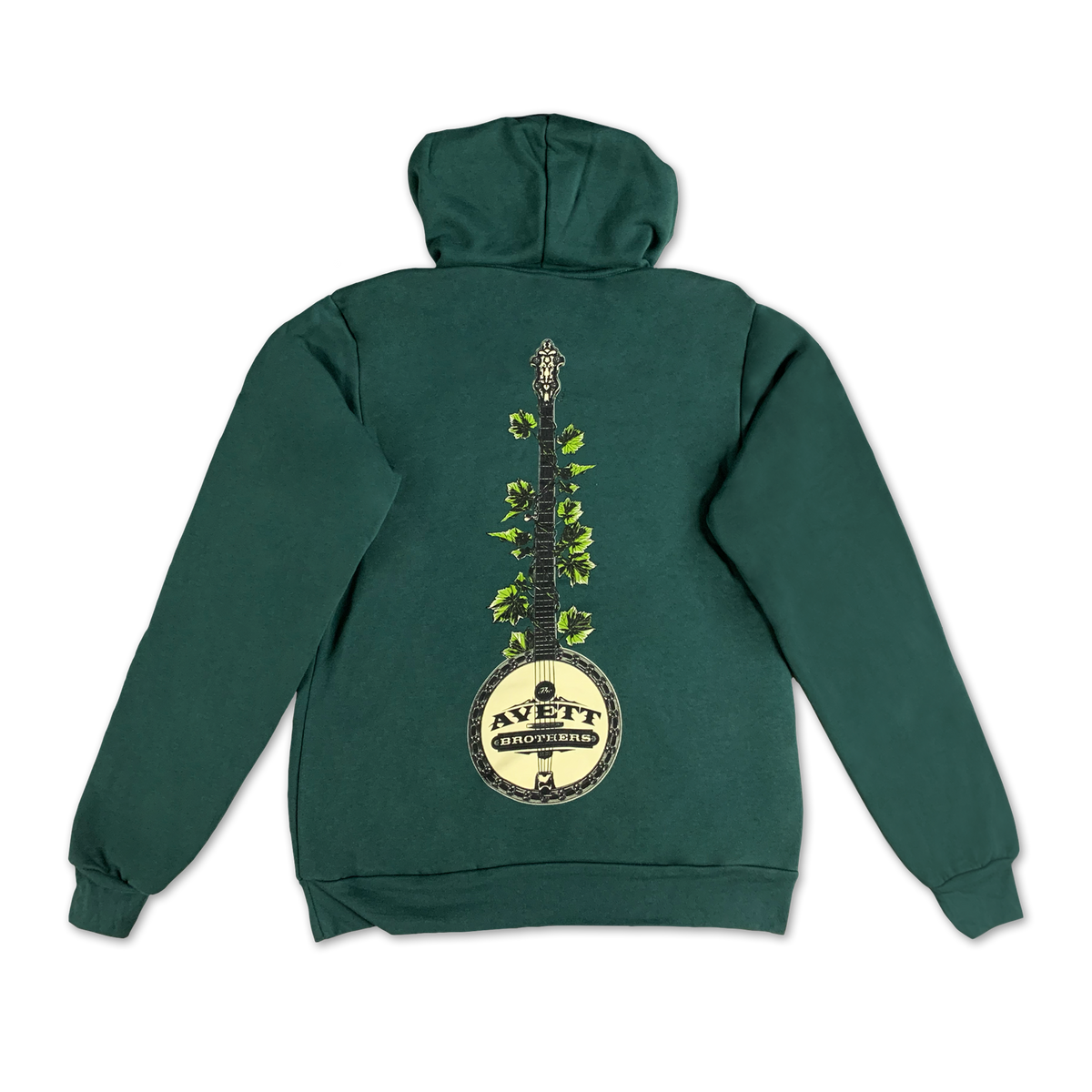 Banjo Ivy (Green) Pullover Hoodie – The Avett Brothers Store