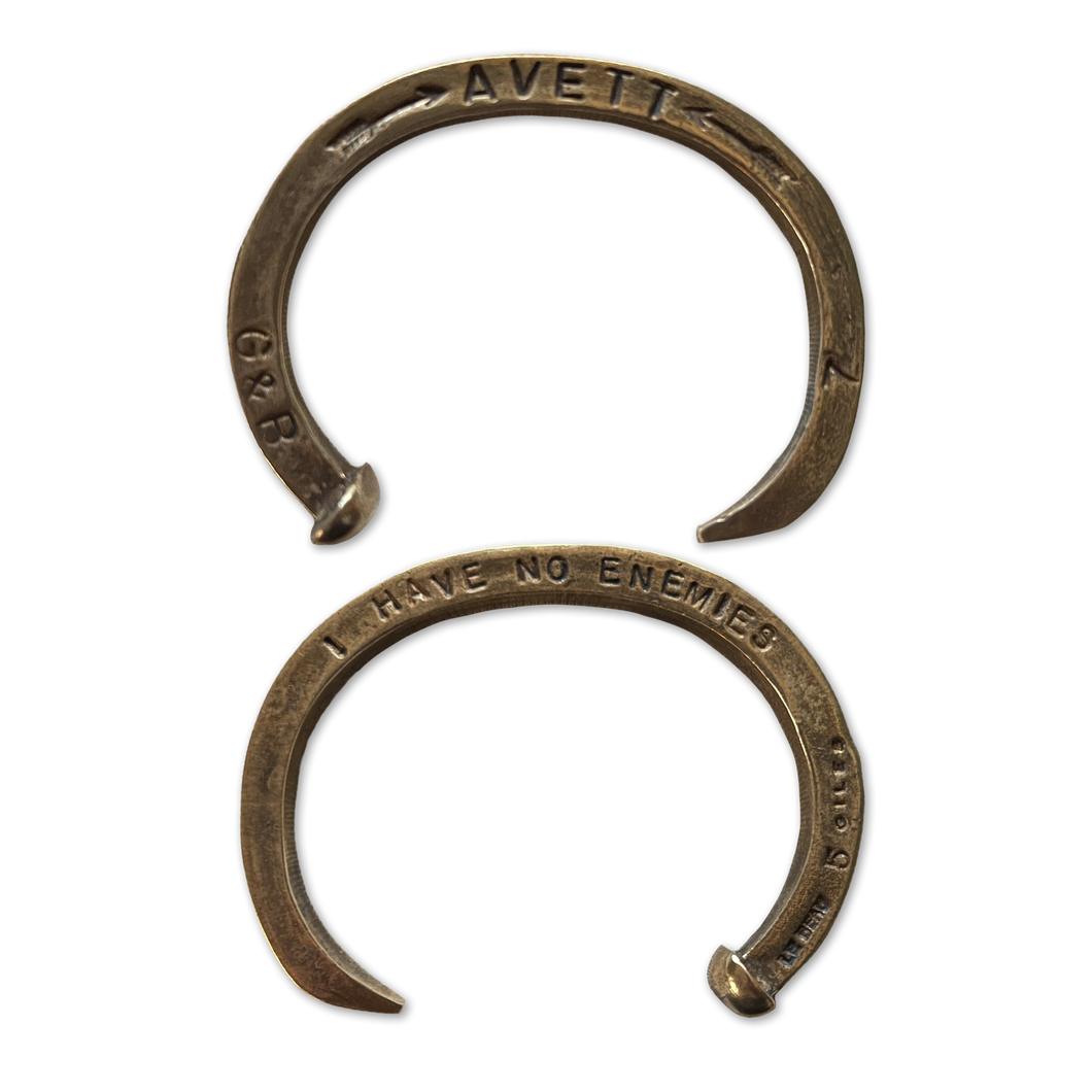 Avett Brothers X Giles & Brother Railroad Spike Cuff