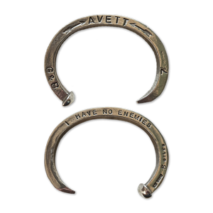 Avett Brothers X Giles & Brother Railroad Spike Cuff