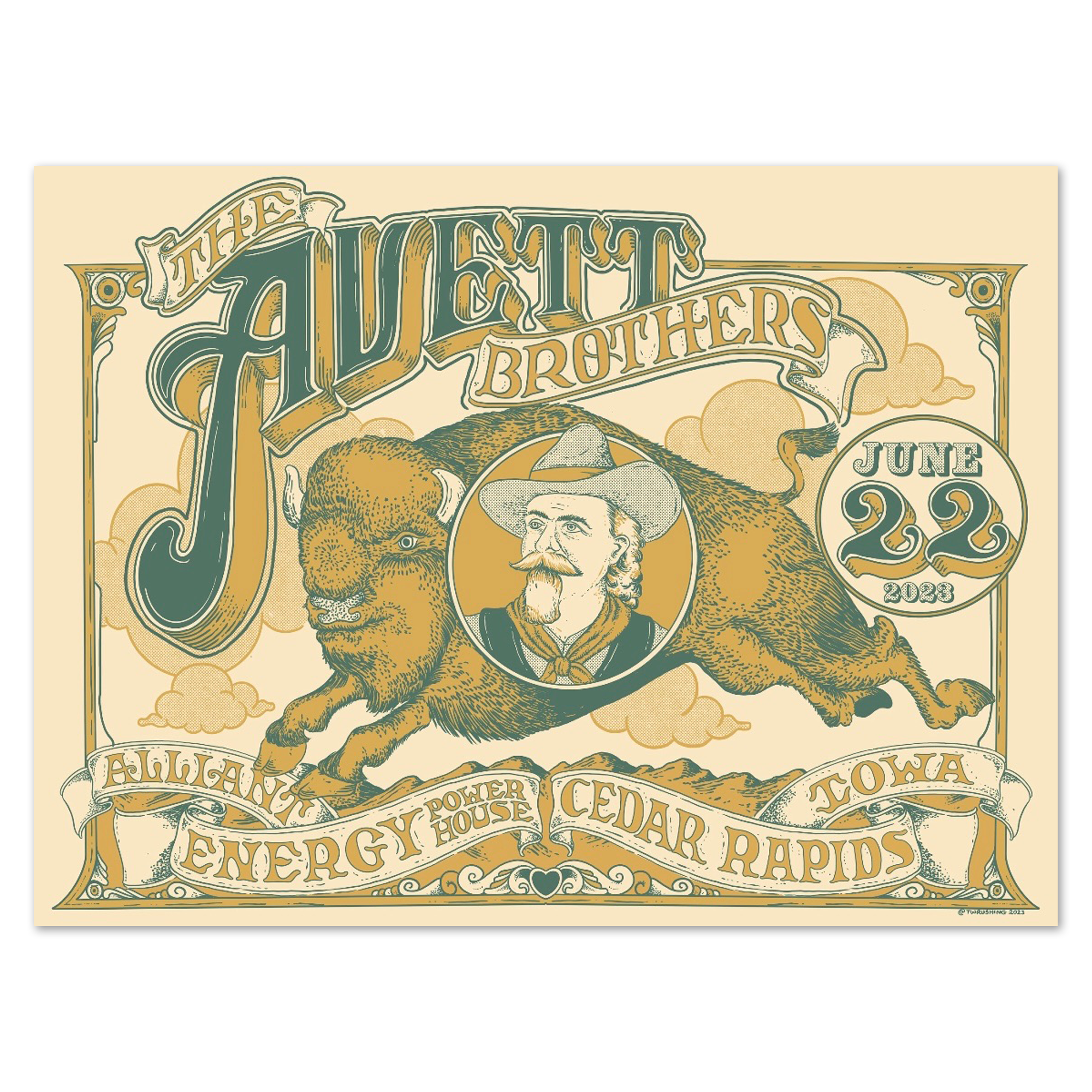 Alliance Energy Powerhouse (6-22-23 Cedar Rapids, IA) Poster – The