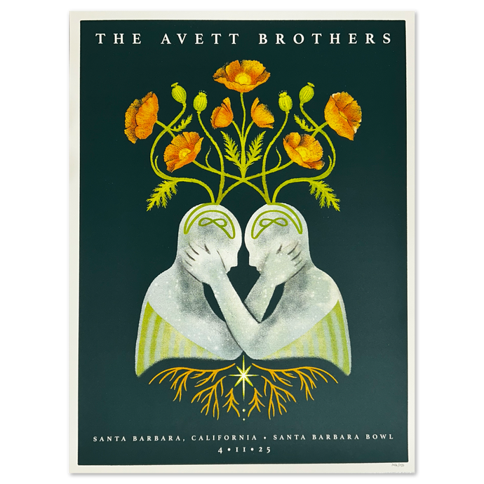 Santa Barbara Bowl (4-11-25 Santa Barbara, CA) Poster