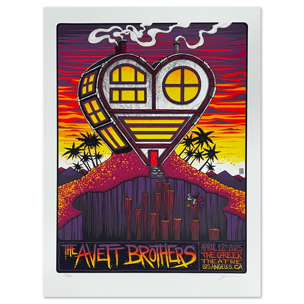 Greek Theater (4-12-25 Los Angeles, CA) Poster