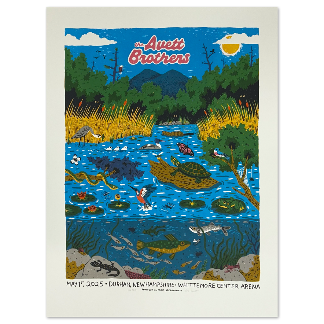 Whittemore Center Arena (5-1-25 Durham, NH) Poster