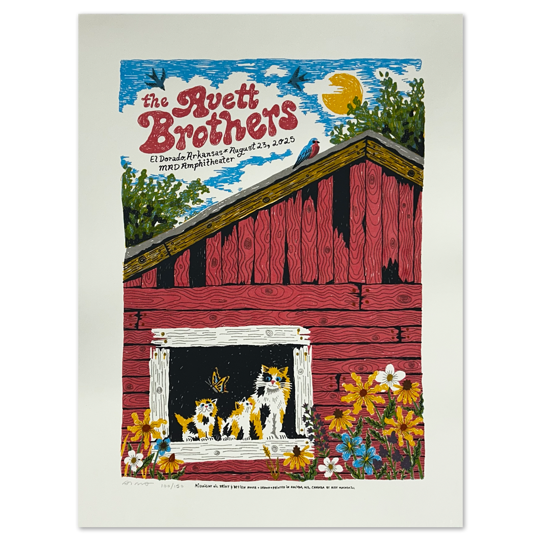 MAD Amphitheatre (8-23-25 El Dorado, AR) Poster