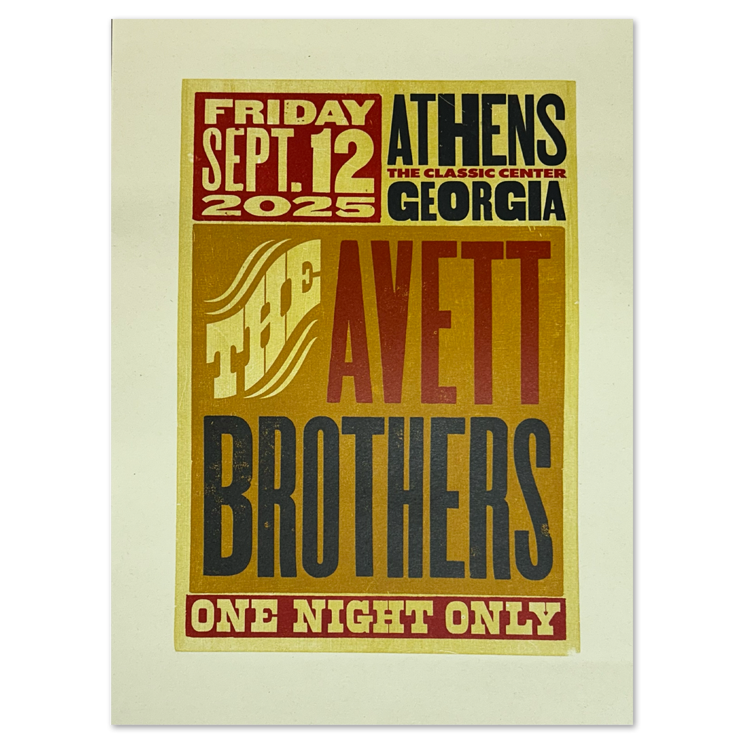 The Classic Center (9-12-25 Atlanta, GA) Poster