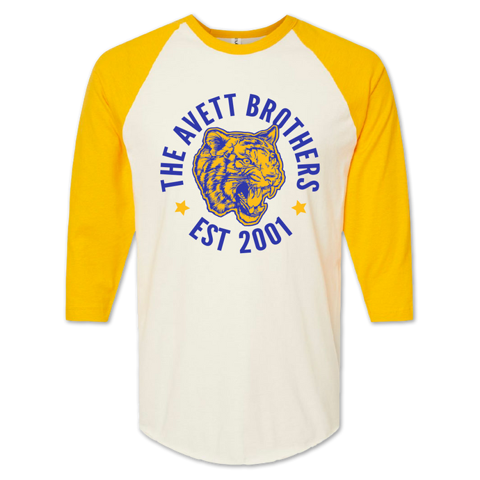 Tiger (White/Yellow) Raglan