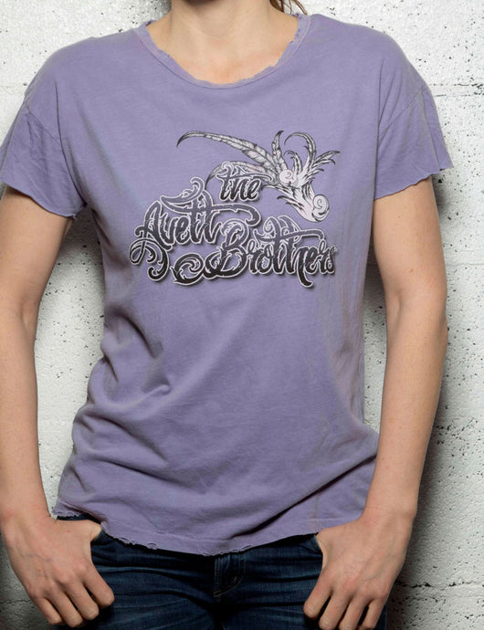 Women's Bird Hanson Purple Rocker T-shirt