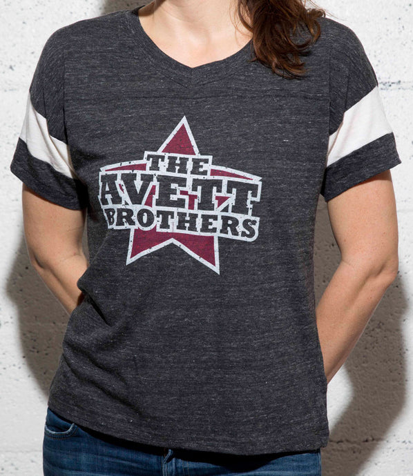 Women's Star on Grey T-shirt