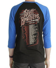 Spring 2017 Black/Blue Tour Raglan